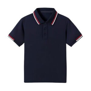 Boy's Knit Polo Shirt