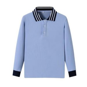 School Long-Sleeved Polo Shirt